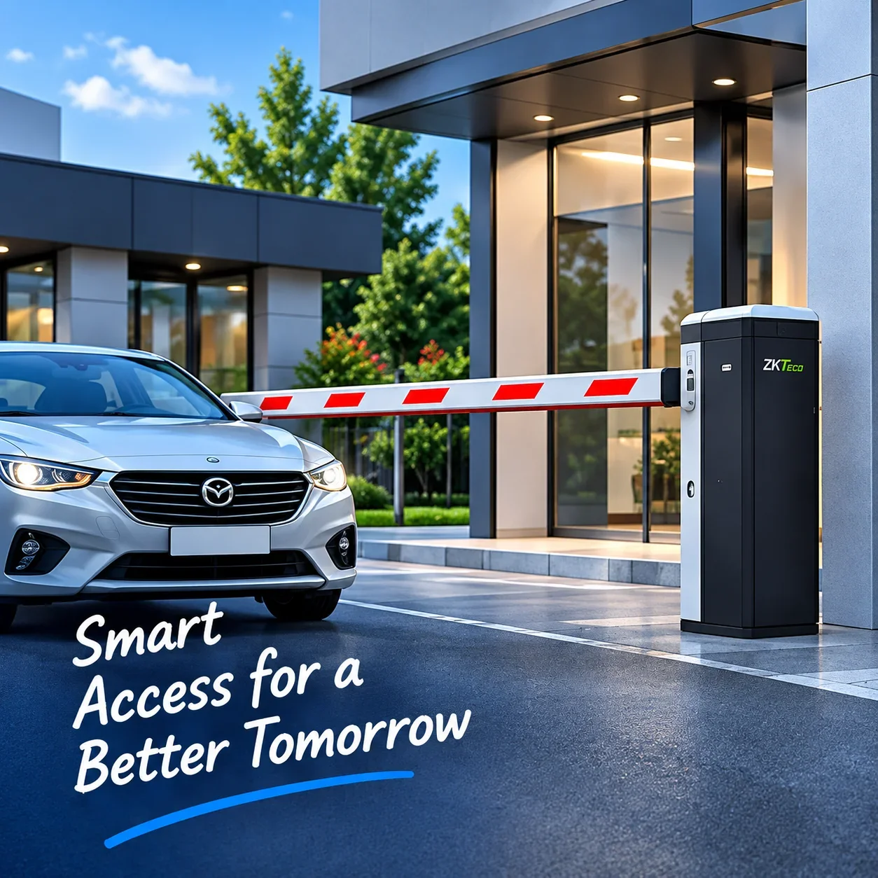 Boom barrier dealers in Ahmedabad for vehicle access control
