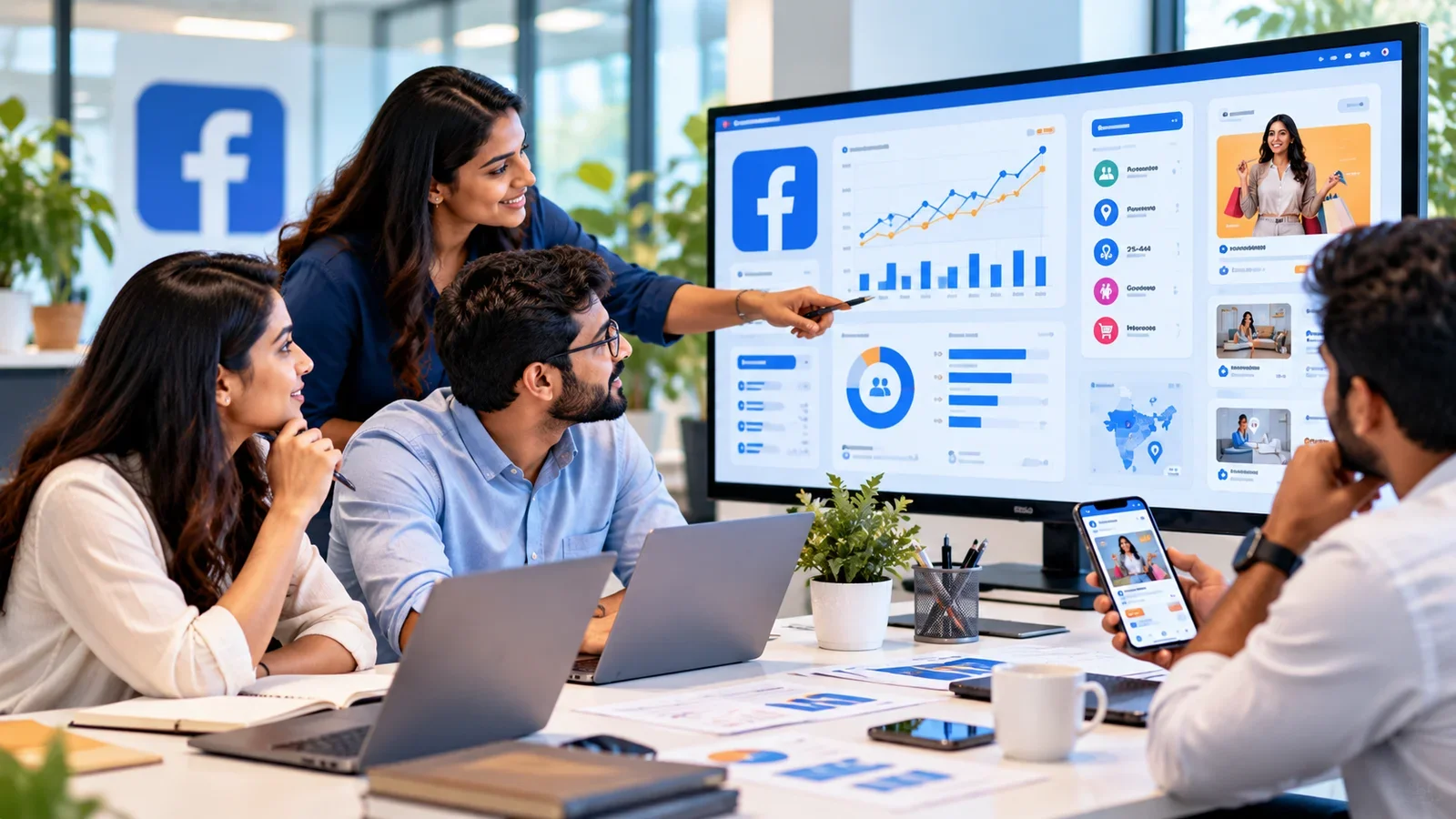 Social media analytics and performance reporting